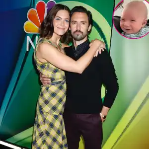 Milo Ventimiglia Met Mandy Moore 6-Week-Old Son Gus on the This Is Us Set