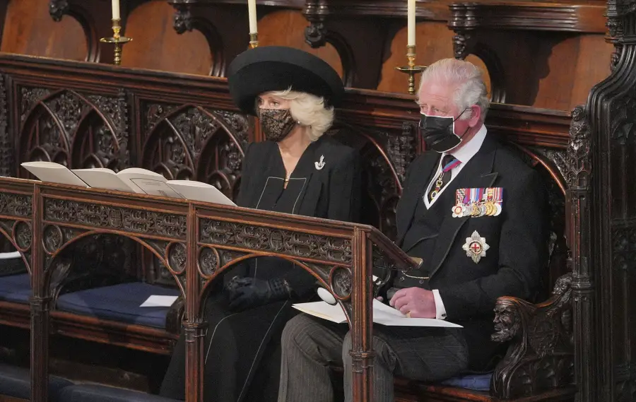Prince Charles and Camilla attend Prince Philip Laid to Rest in Emotional Funeral at St George's Chapel