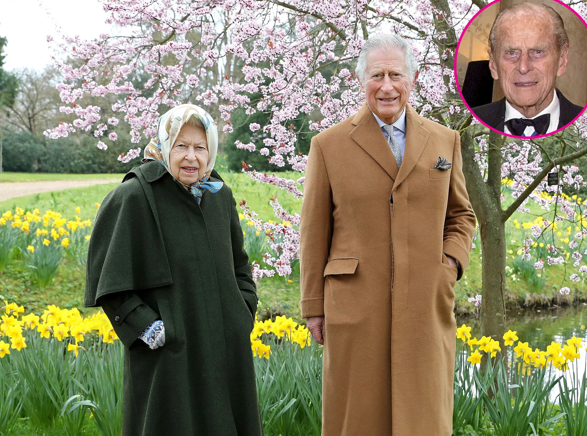 Prince Charles Visits Queen Elizabeth II After Prince Philip Death
