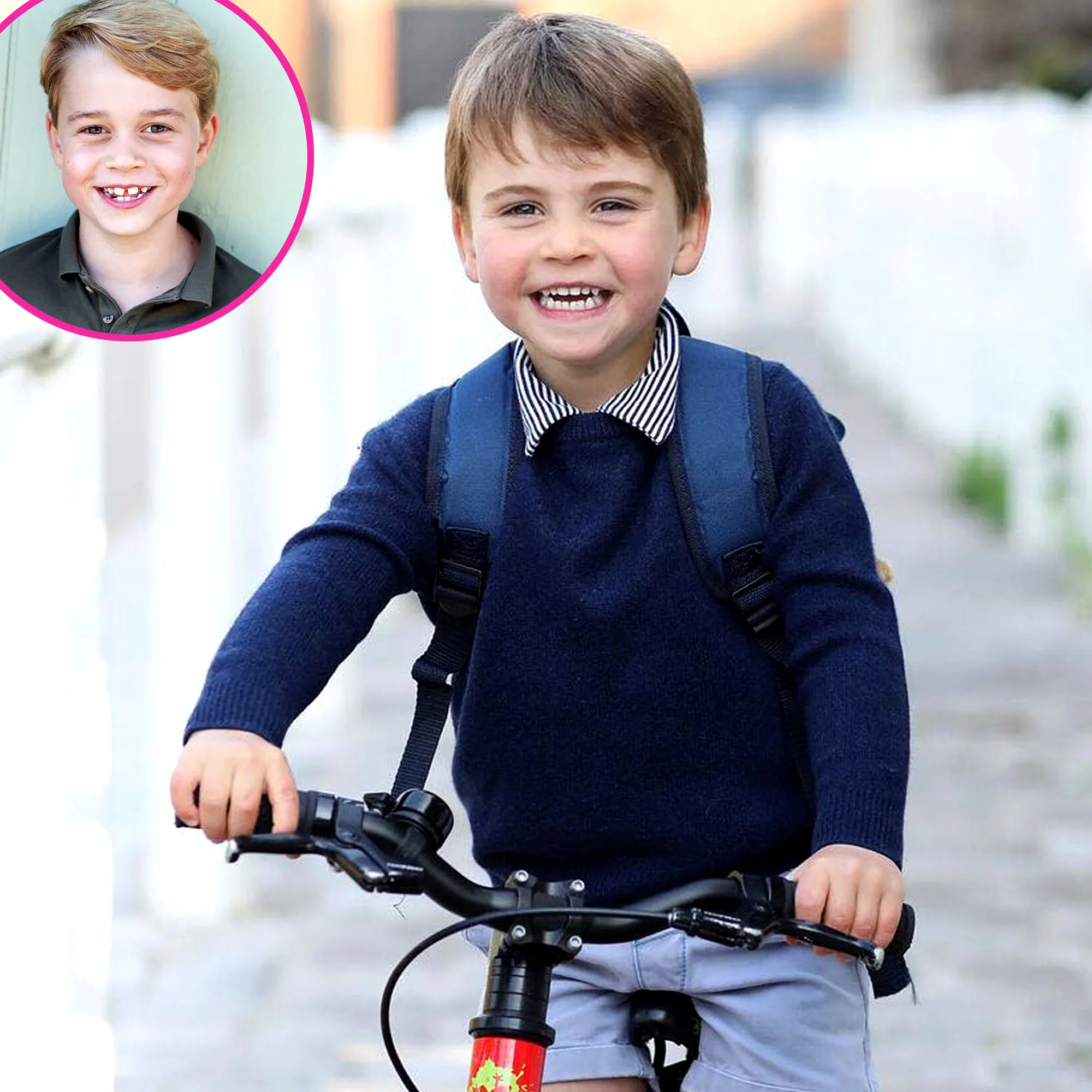 Prince Louis Is Big Brother Georges Twin New Birthday Pic