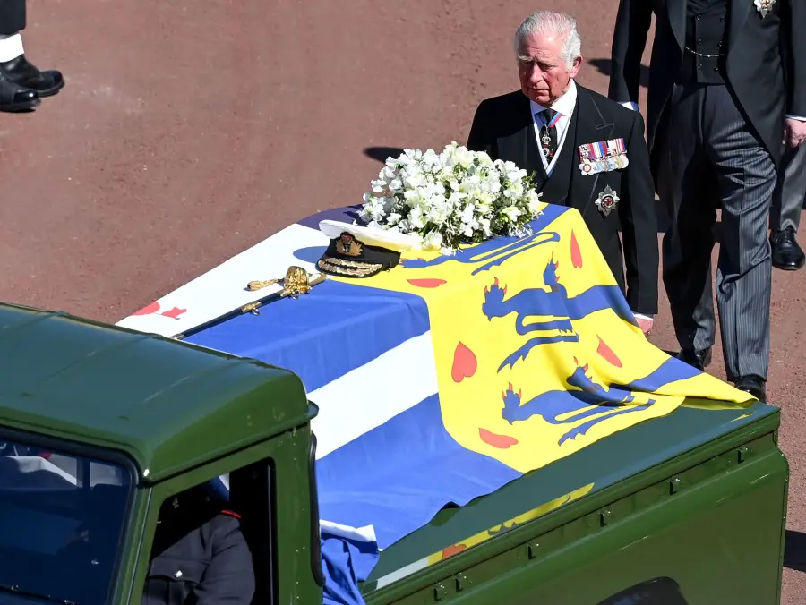 Prince Philip Laid Rest Emotional Funeral St Georges Chapel
