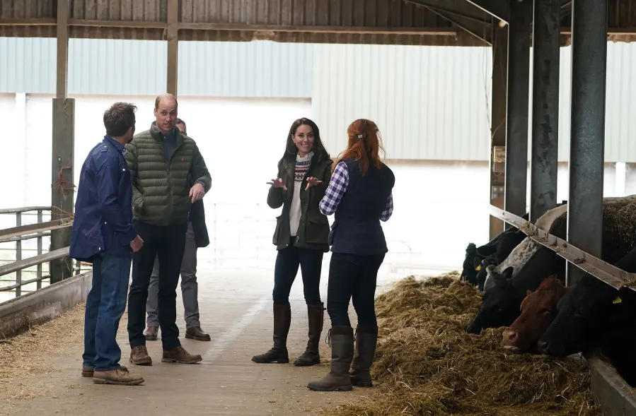 Duchess Kate and Prince William Step Out in Matching Army Green Outfits
