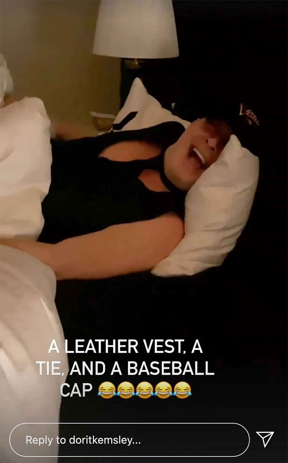 RHOBH&rsquo;s PK Kemsley Wears Leather Vest as PJs &mdash; and Dorit Is Hysterical!