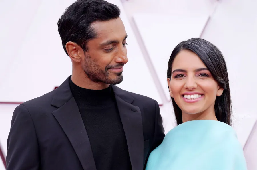 Riz Ahmed Wife Fatima Farheen Mirza Make Red Carpet Debut Oscars 2021