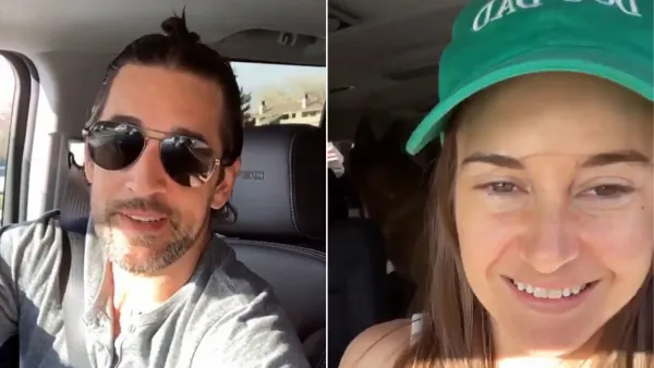 Shailene Woodley Gives a Peak at ‘Super Sexy’ Fiance Aaron Rodgers’ Man Bun