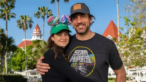 Shailene Woodley and Aaron Rodgers Pose for Adorable Photos at Disney World 5