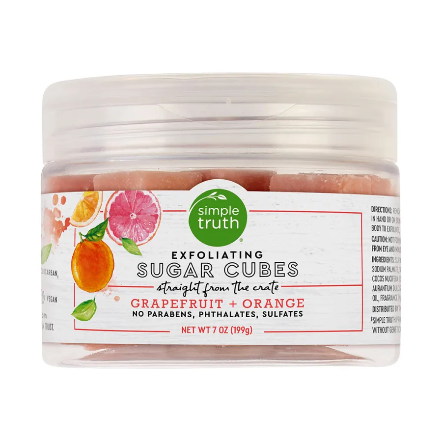 Luxury Handbag Shopping Buzzzz-o-Meter Issue 17 Simple Truth Beauty Crate Grapefruit and Orange Exfoliating Sugar Cubes
