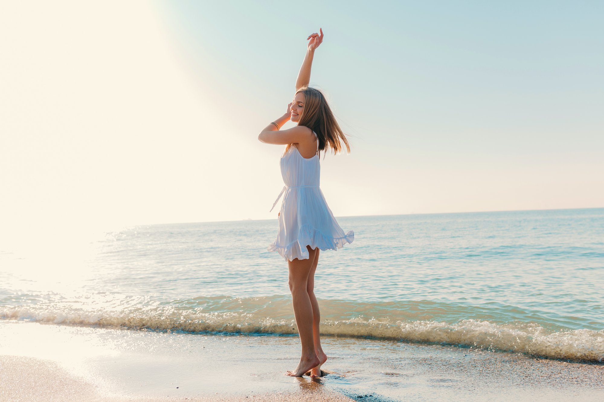 Simple-White-Sundress-Stock-Photo