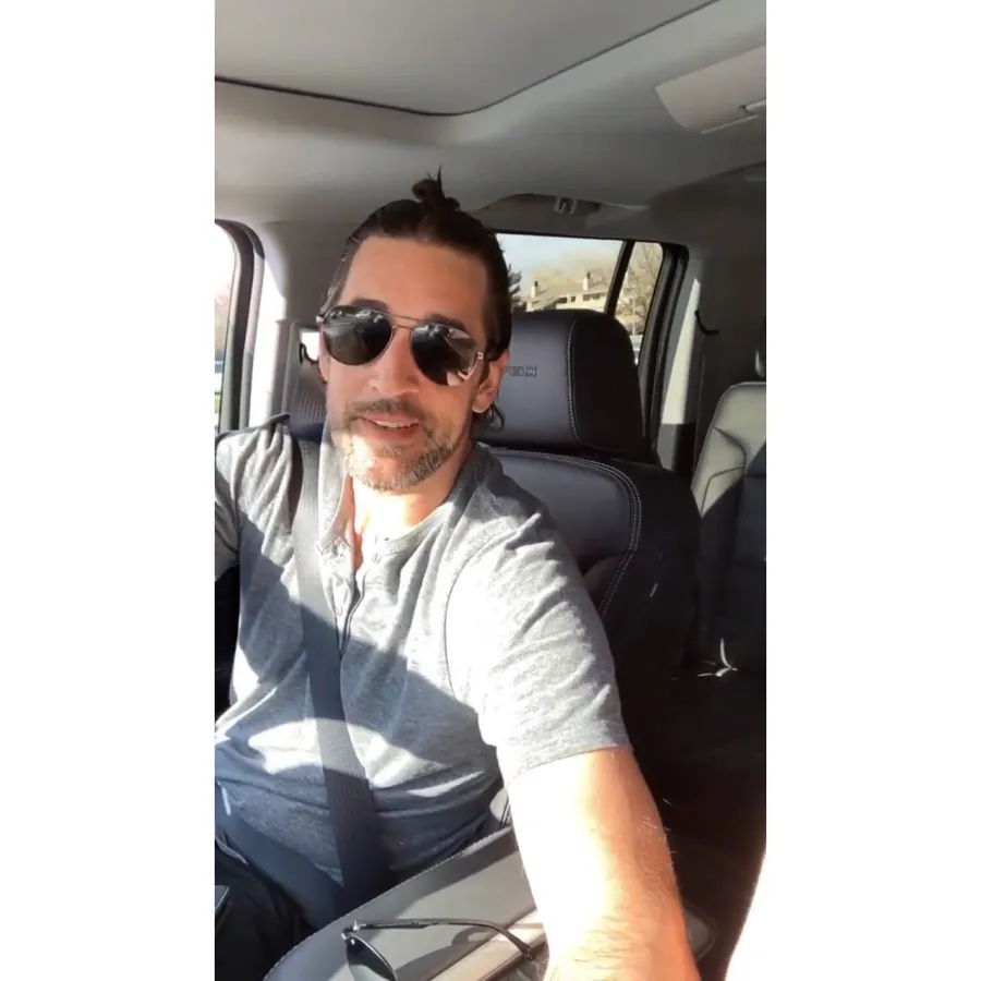 Team Man Bun Shailene Woodley and Aaron Rodgers Give 1st Glimpse Into Their Lives