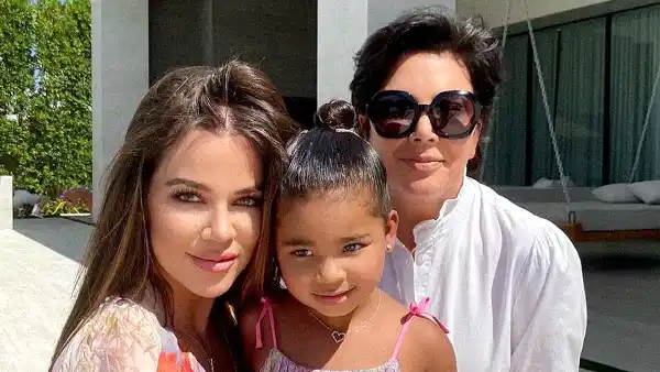 True Thompson 3 See How The Kardashian Jenner Family Celebrated