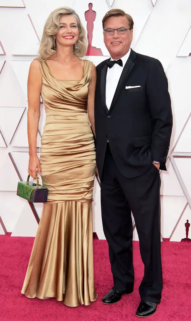 Why Paulina Porizkova Wore a 15-Year-Old Gold Dress to the 2021 Oscars