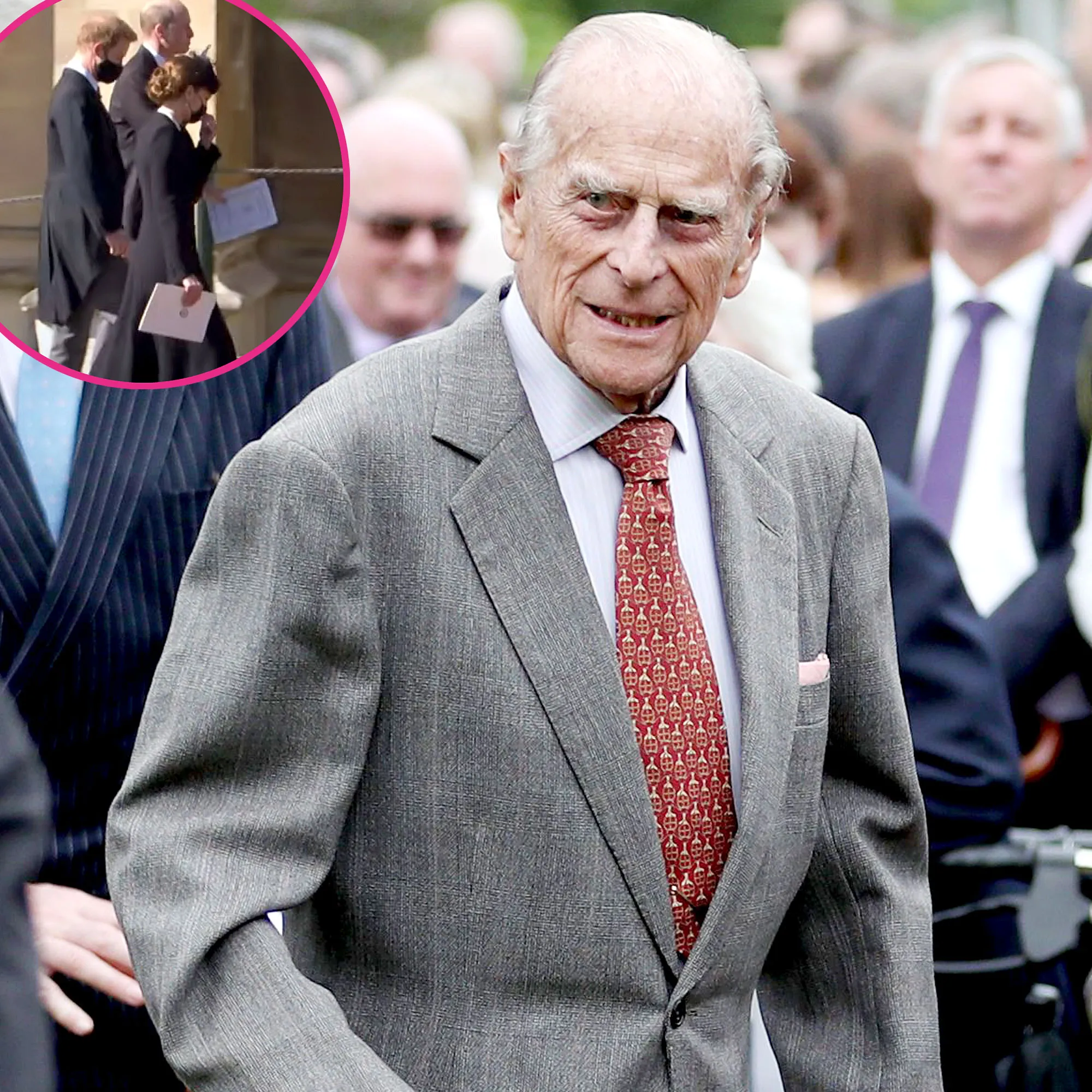 Prince Harry Prince William Duchess Kate Chose to Leave Prince Philip Funeral Together