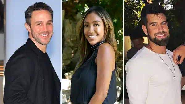 Zac Clark Says Tayshia Adams Is 'Nervous' to Host 'Bachelorette,’ Reacts to Blake Moynes' Role in the Upcoming Season
