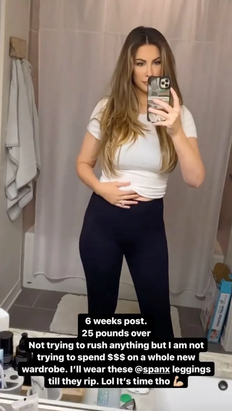 Celeb Moms Show Postpartum Bodies Days After Birth Katherine Webb