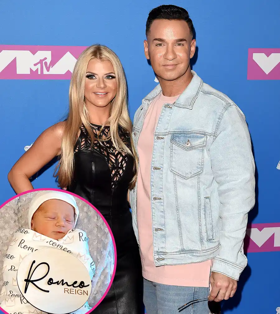 Celebrity Rainbow Babies Romeo Mike The Situation Sorrentino Lauren Sorrentino