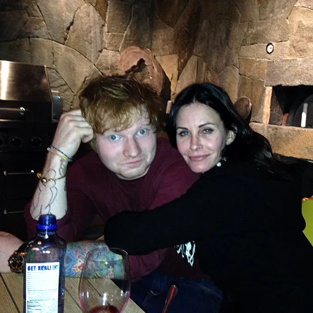 Courteney Cox Recreates ‘Friends’ Routine With Ed Sheeran — Why She Didn’t Do It at the Reunion