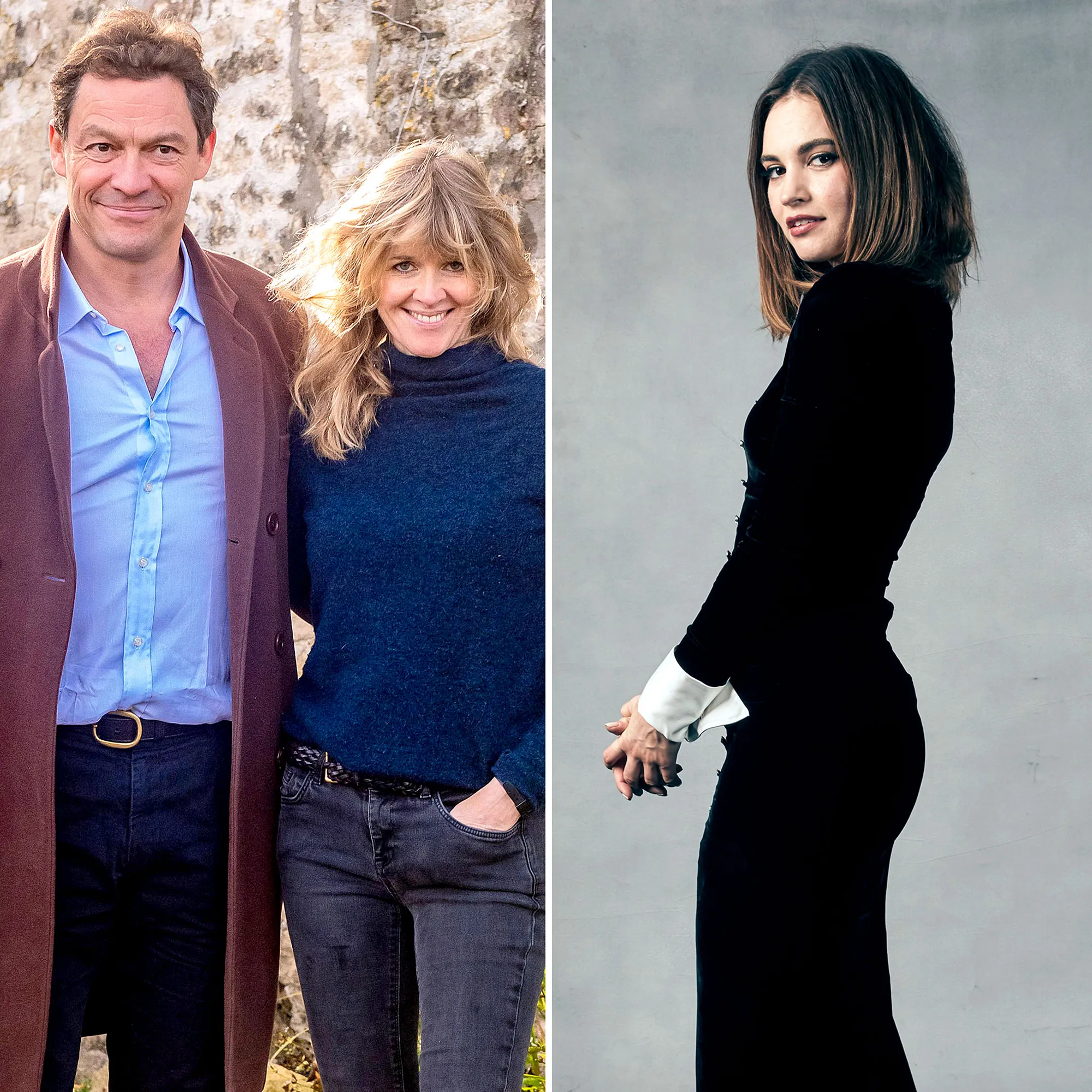 Dominic Wests Wife Catherine Were Totally Devoted After Lily James Drama