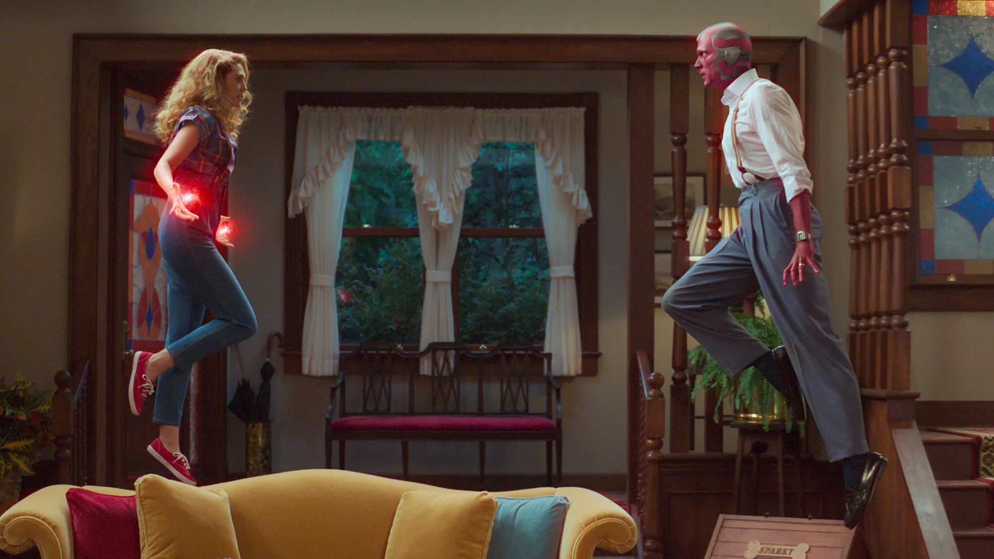 Elizabeth Olsen and Paul Bettany WANDAVISION MTV Movie and TV Awards 2021 List of Winners and Nominees