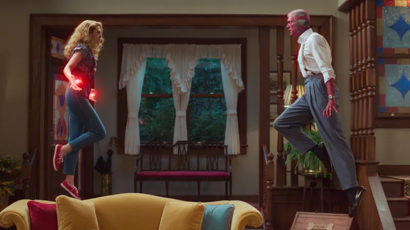 Elizabeth Olsen and Paul Bettany WANDAVISION MTV Movie and TV Awards 2021 List of Winners and Nominees