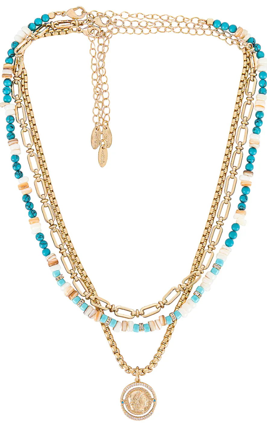 Ettika Layered Pendant Necklace