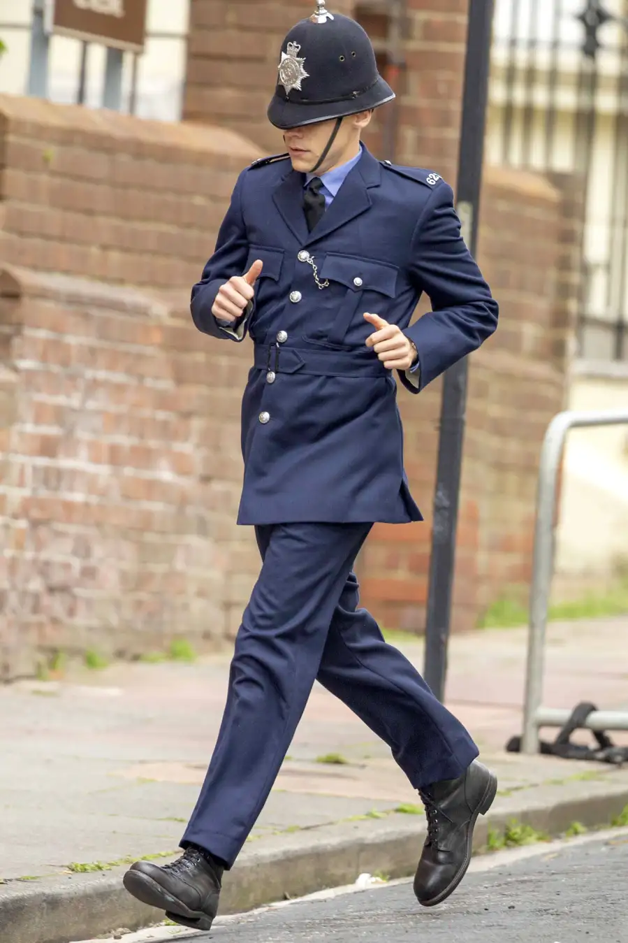 Fans Are Swooning Over Harry Styles Cop Costume