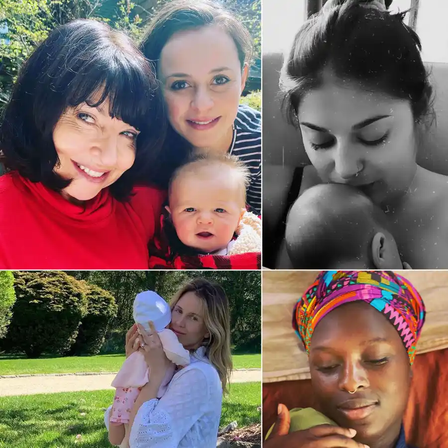 How New Celebrity Moms Have Celebrated Their 1st Mother's Day Over the Years: Photos