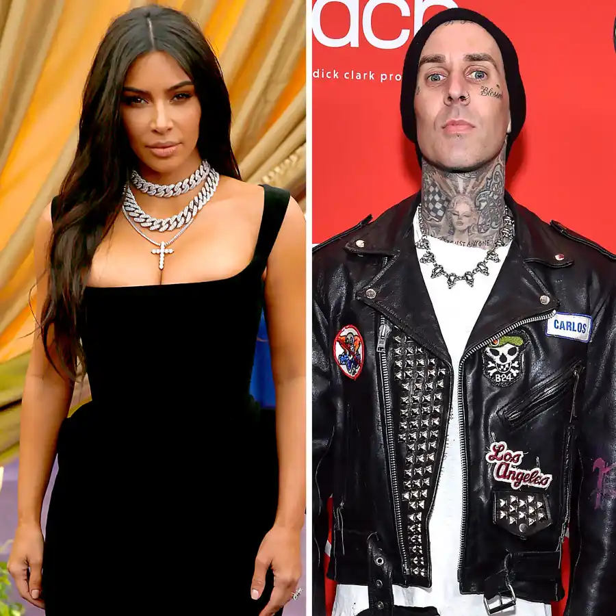 How Travis Barker Described Kim Kardashian Relationship Before Kourtney Romance Wasnt Meant to Be