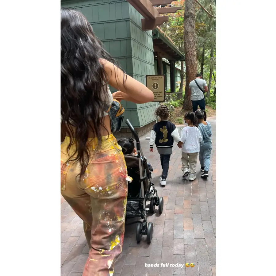 Inside Kylie Jenner and Travis Scott Disneyland Trip With Daughter Stormi 5