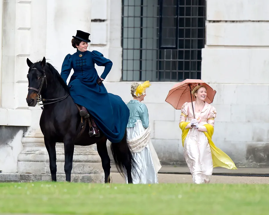 Its All Happening Bridgerton Cast Spotted Filming Season 2