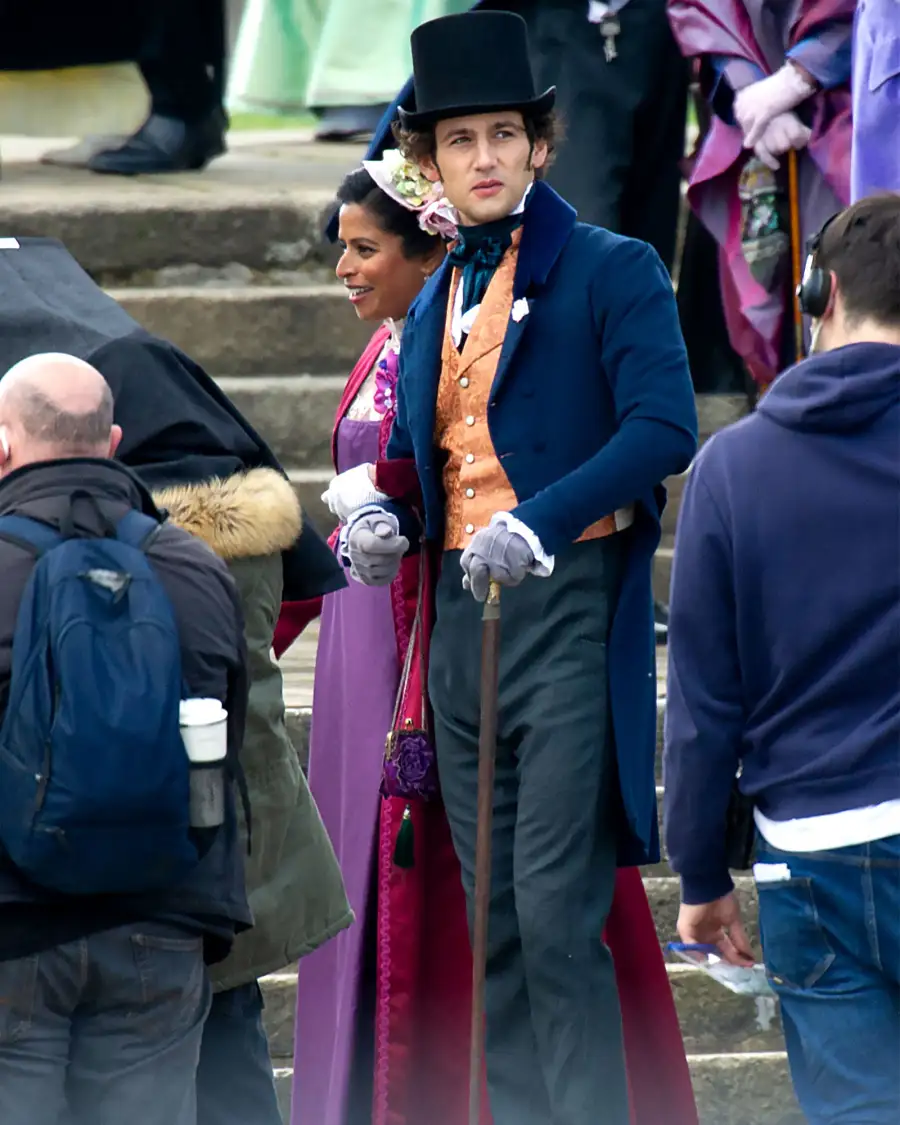 Its All Happening Bridgerton Cast Spotted Filming Season 2