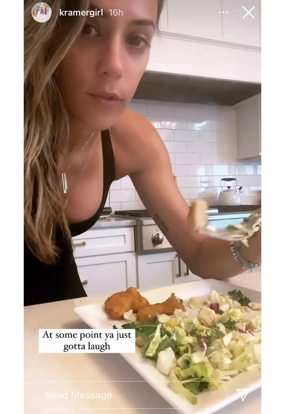 Jana Kramer Reminds Herself to 'Laugh' During 'Single Dinner' Amid Divorce