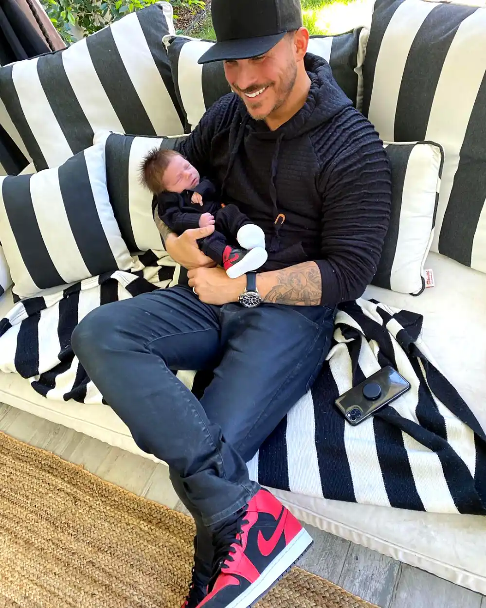 Jax Taylor Was &lsquo;Petrified&rsquo; to Hold Son Cruz for the 1st Time, Still Won&rsquo;t Hold Him on the Stairs