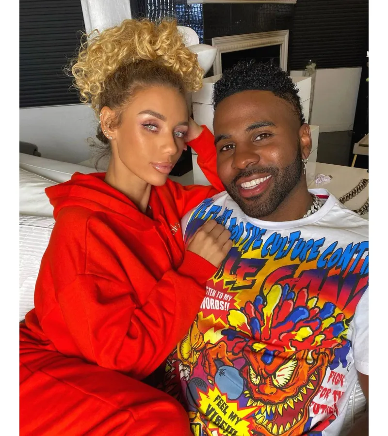 Jena Frumes Slams Body Shamers After Welcoming 1st Child With Jason Derulo Promo