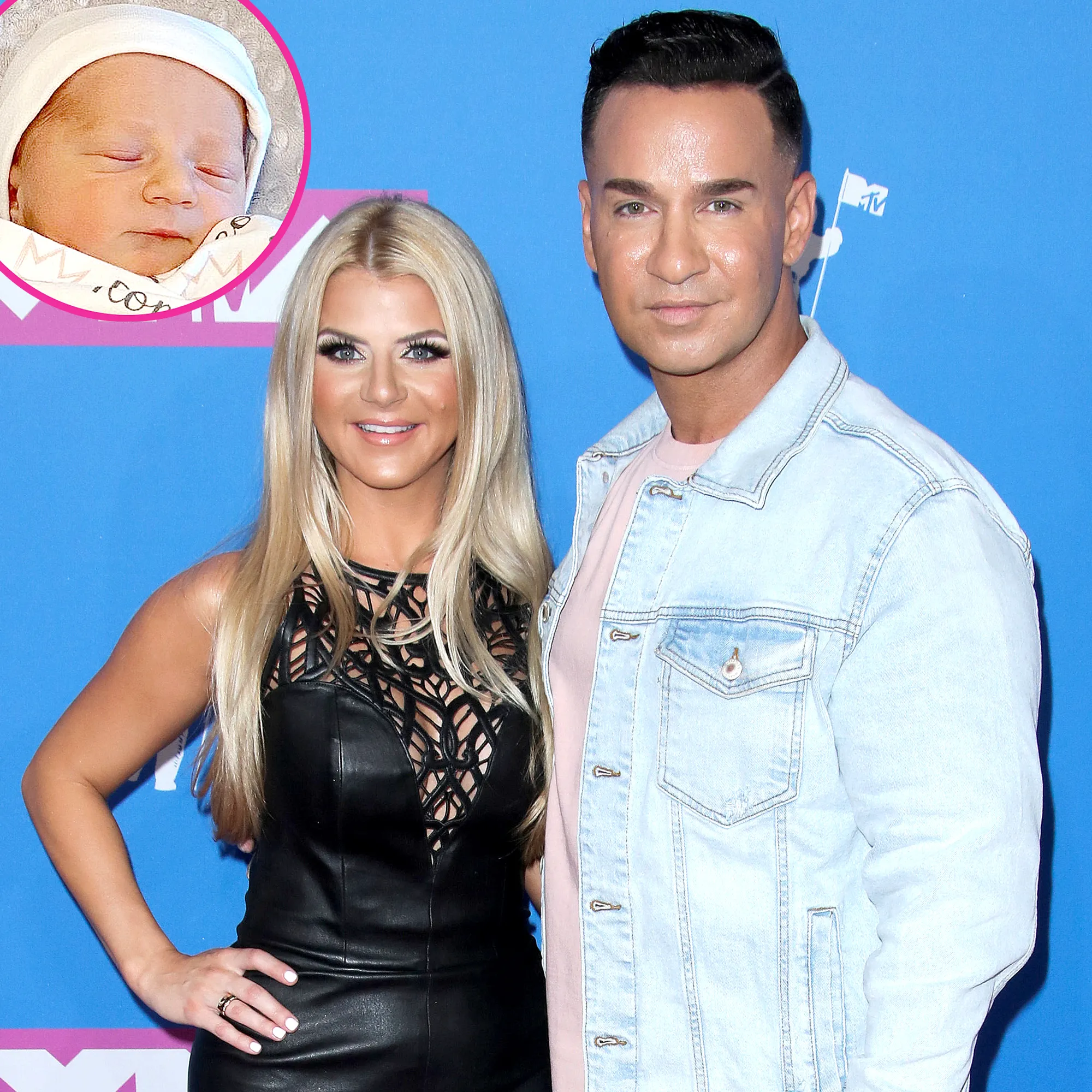 Jersey Shore Cast Congratulates Mike The Situation Sorrentino Lauren Sorrentino Son Romeo Arrival