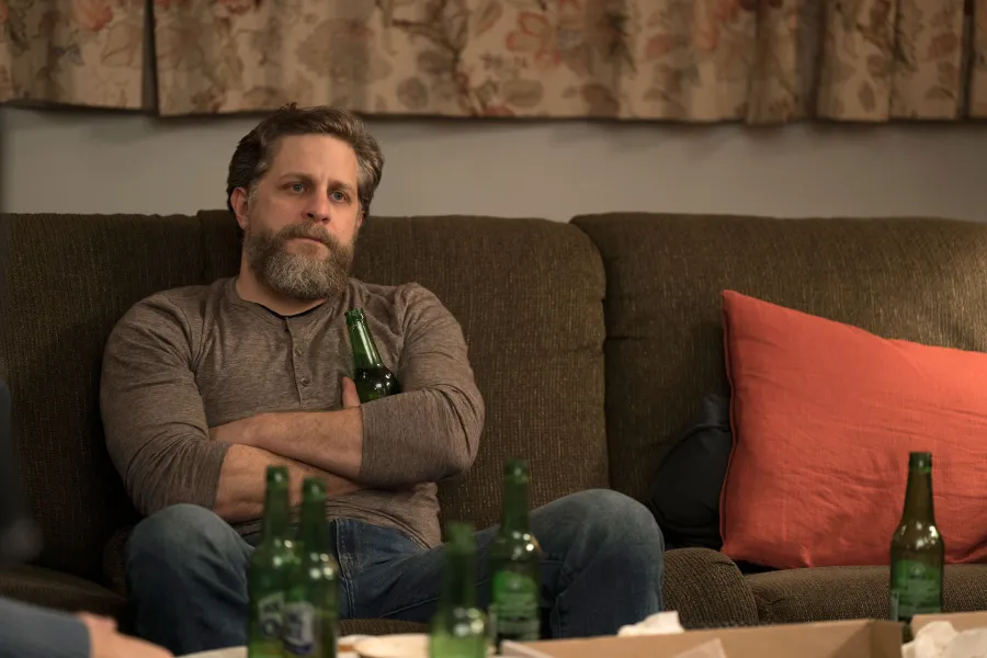 Joe Tippett Mare of Easttown Suspects Breaking Down Who Could Have Killed Erin