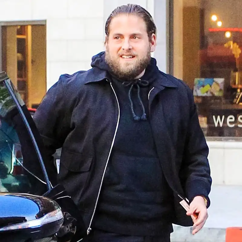 Jonah Hill Just Casually Debuted Neon Pink Hair