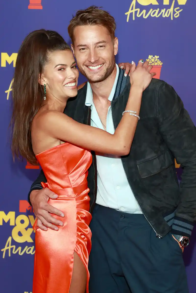 Justin Hartley and Sofia Pernas Red Carpet Debut MTV Movie TV Awards 2021 4