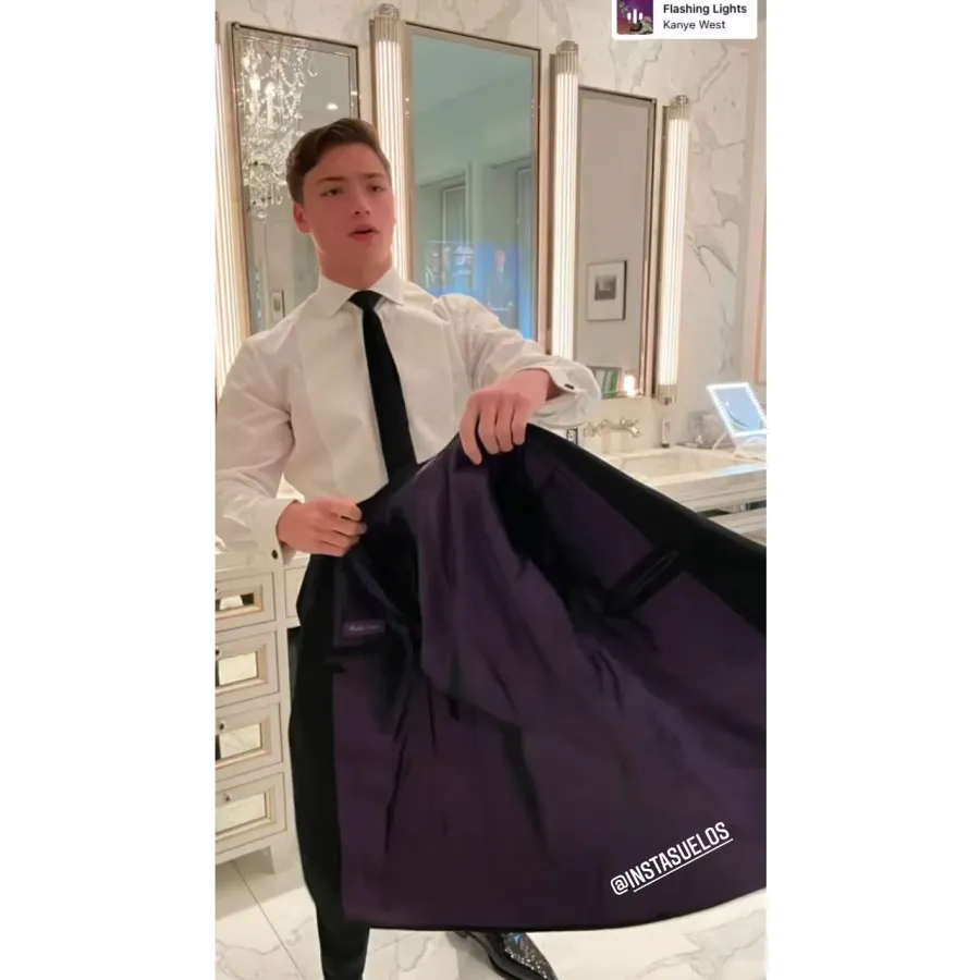 Kelly Ripa and Mark Consuelos Son Joaquin Goes to Prom in Dads Tuxedo 5