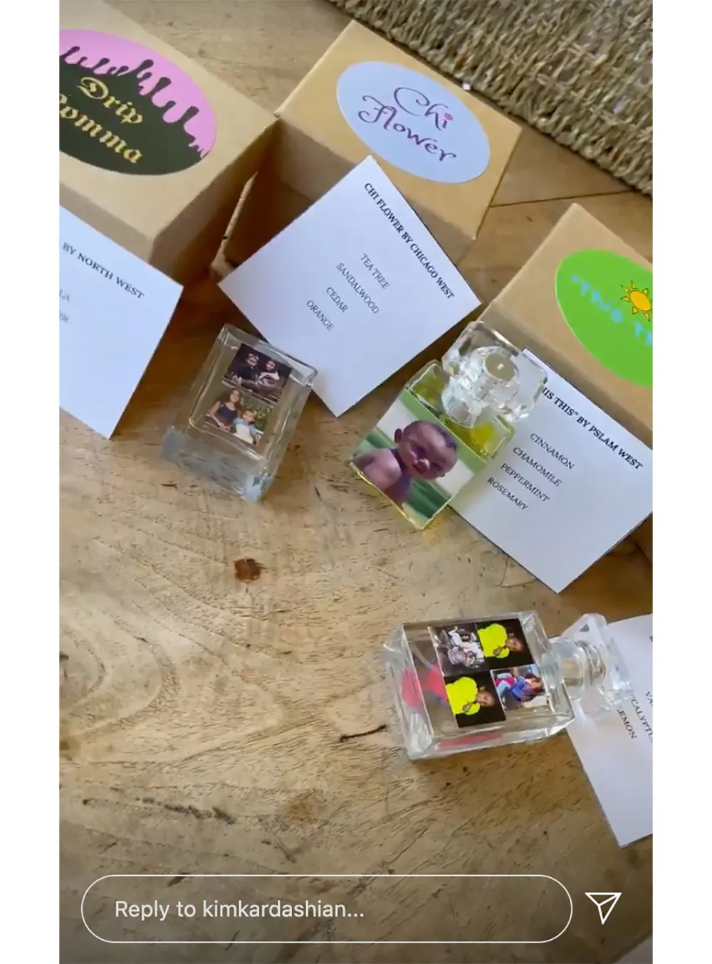 Too Cute! Kim Kardashian&rsquo;s &lsquo;Thoughtful&rsquo; Kids Made Her Personalized Perfumes