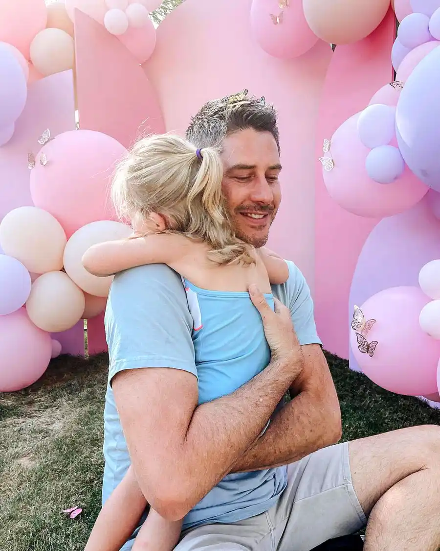 Pregnant Lauren Burnham Arie Luyendyk Jr Celebrate Daughter Alessis 2nd Birthday With Butterfly Princess Party