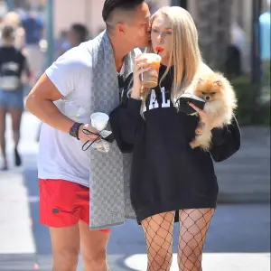 Chris Sheng and Courtney Stodden