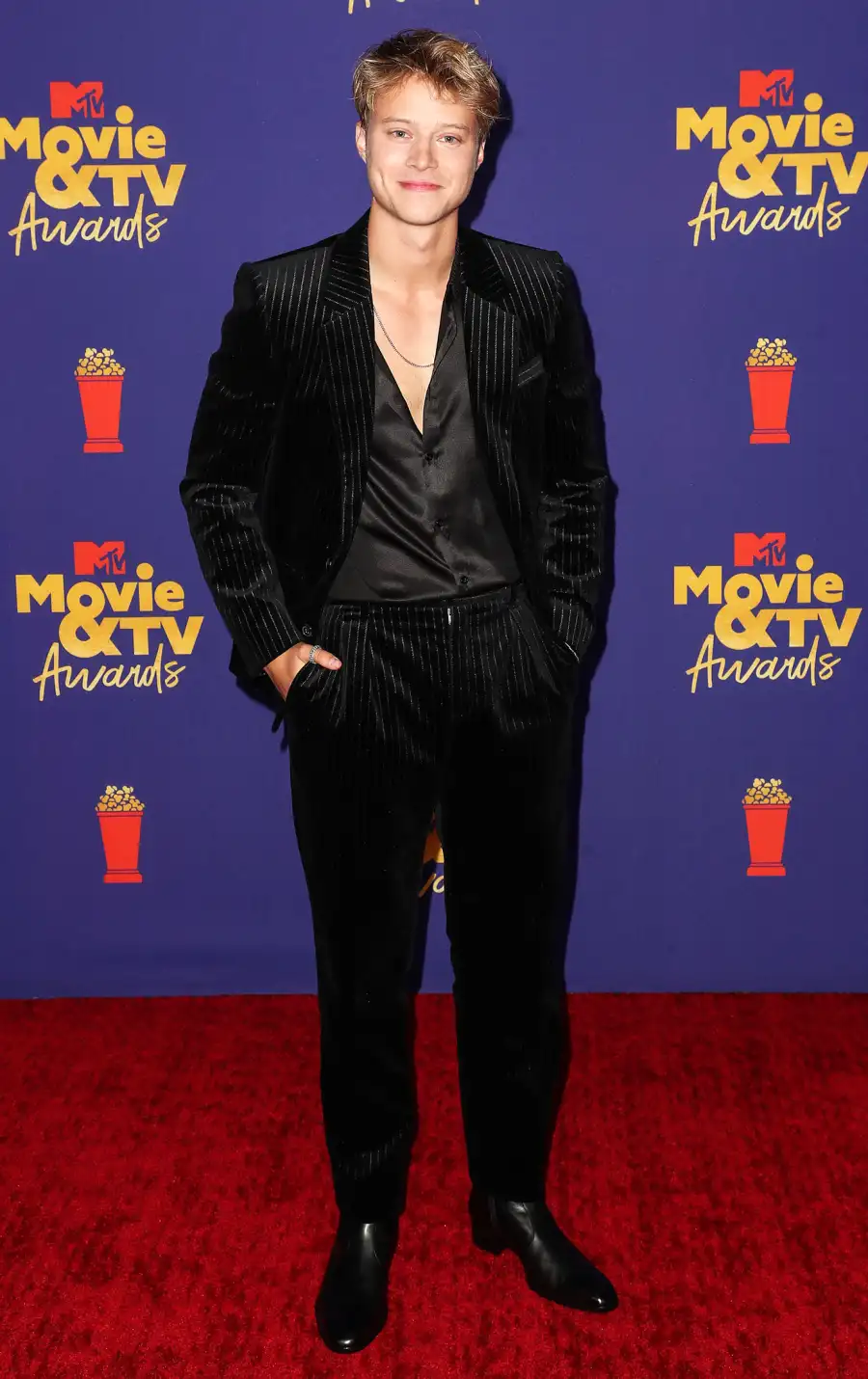 MTV Movie & TV Awards Red Carpet Arrivals - Rudy Pankow