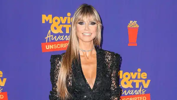 MTV Movie & TV Awards Red Carpet Arrivals - Heidi Klum