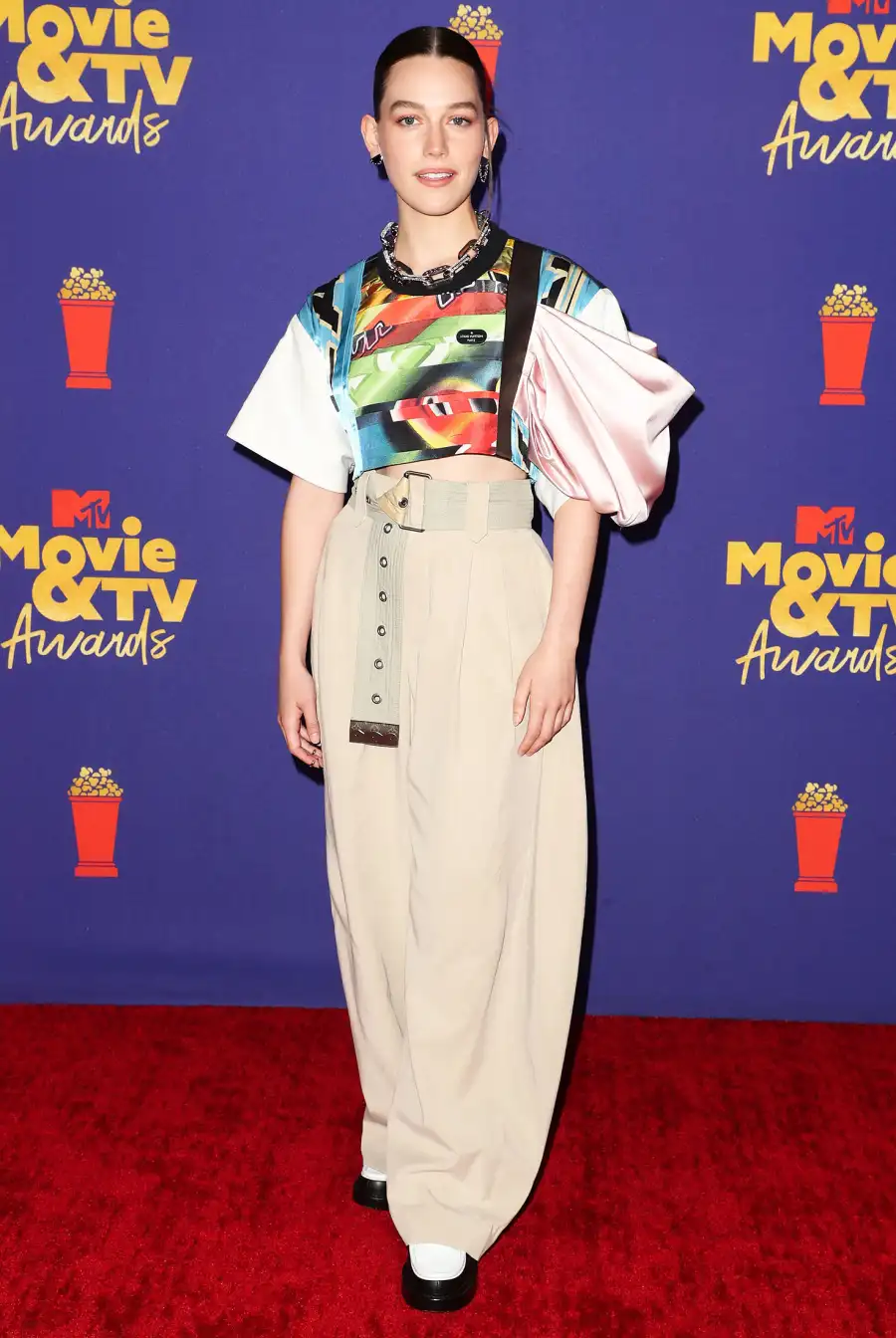 MTV Movie & TV Awards Red Carpet Arrivals - Victoria Pedretti