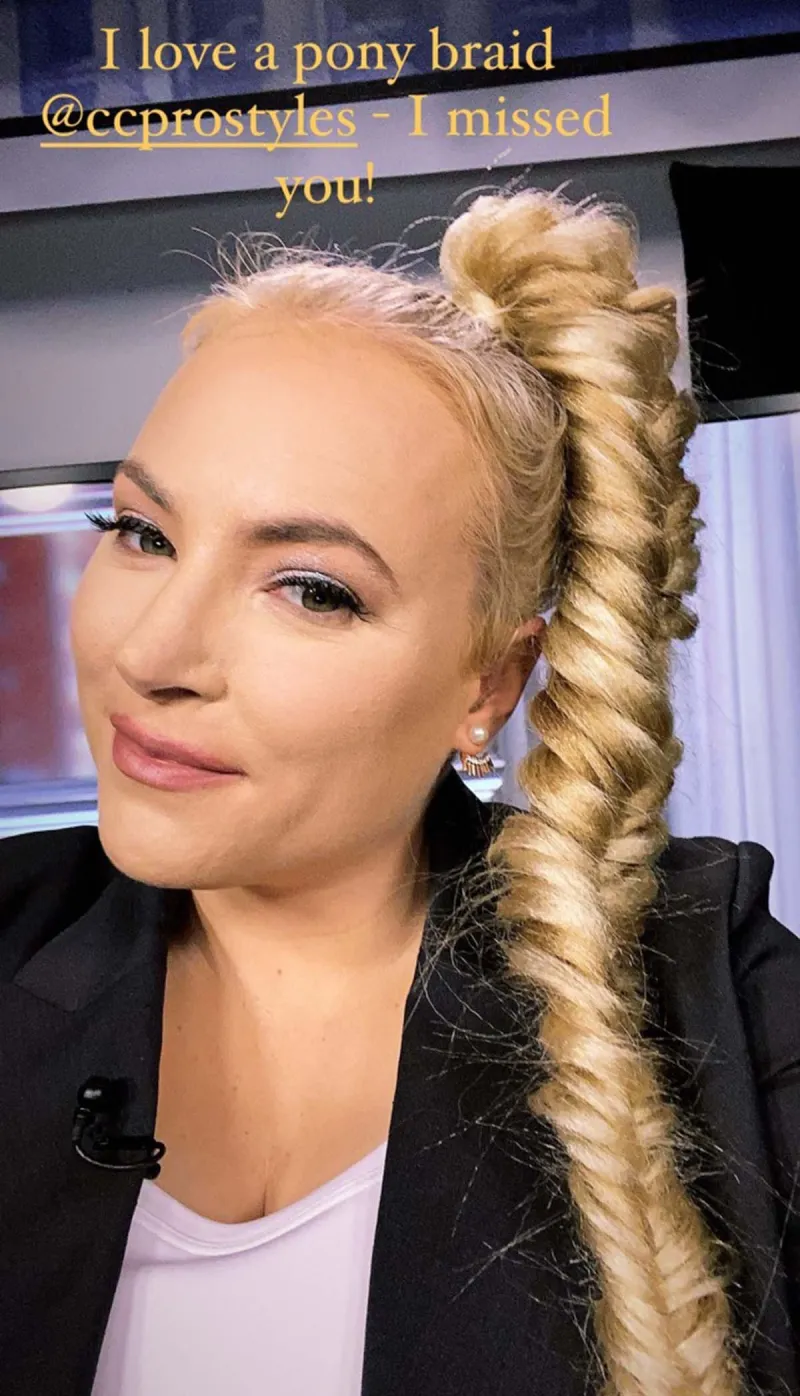 Meghan McCain Is Love With Her Princess Elsa Fishtail Braid