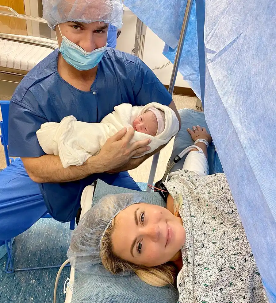 Family Photo Mike The Situation Sorrentino Lauren Sorrentino Welcome Rainbow Baby Romeo Reign Sorrentino