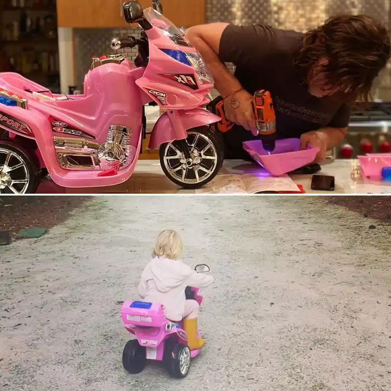 Norman Reedus Builds Mini Motorcycle