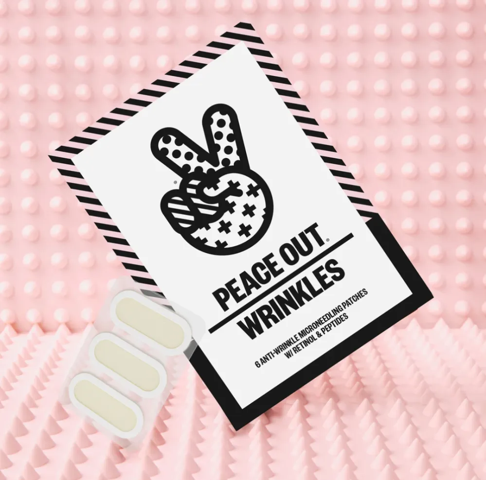 Peace Out Wrinkles Microneedling Patches