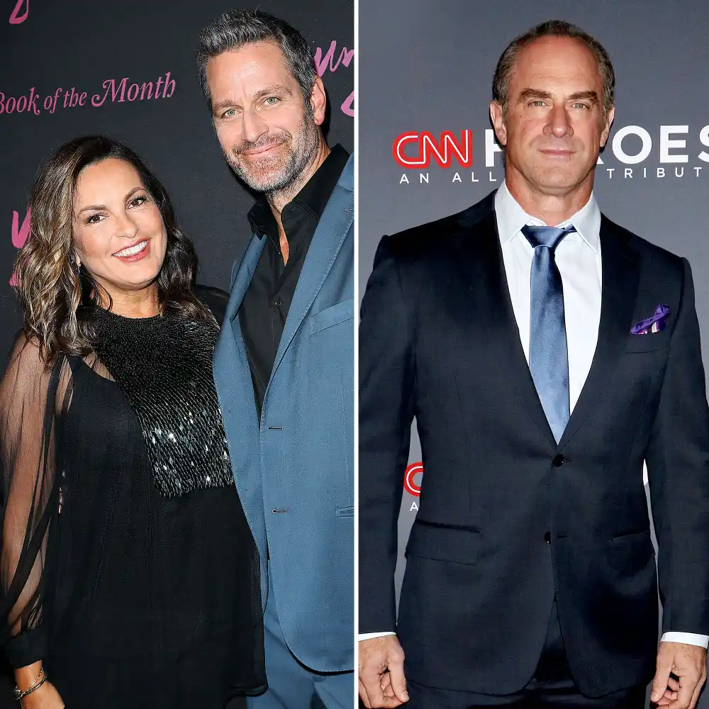 Peter Hermann Mariska Hargitay Christopher Meloni I Are Really Happy