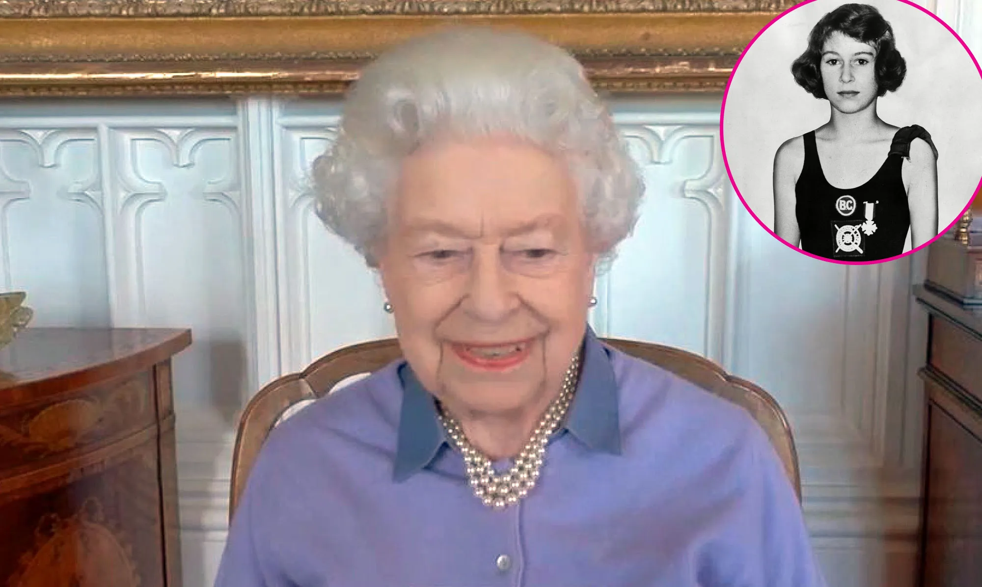 Queen Elizabeth II Giggles While Reminiscing About Live Saving Award She Received 80 Years Ago